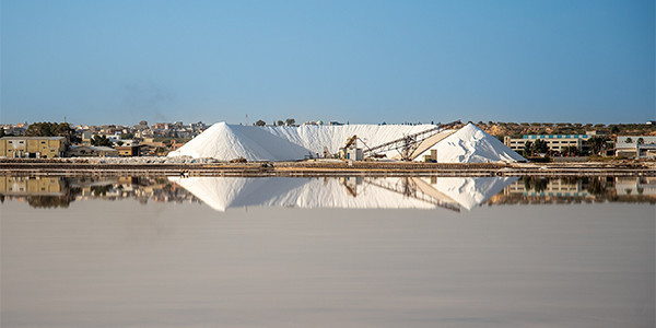 ... the Evaporation Basins of the Salt Flats